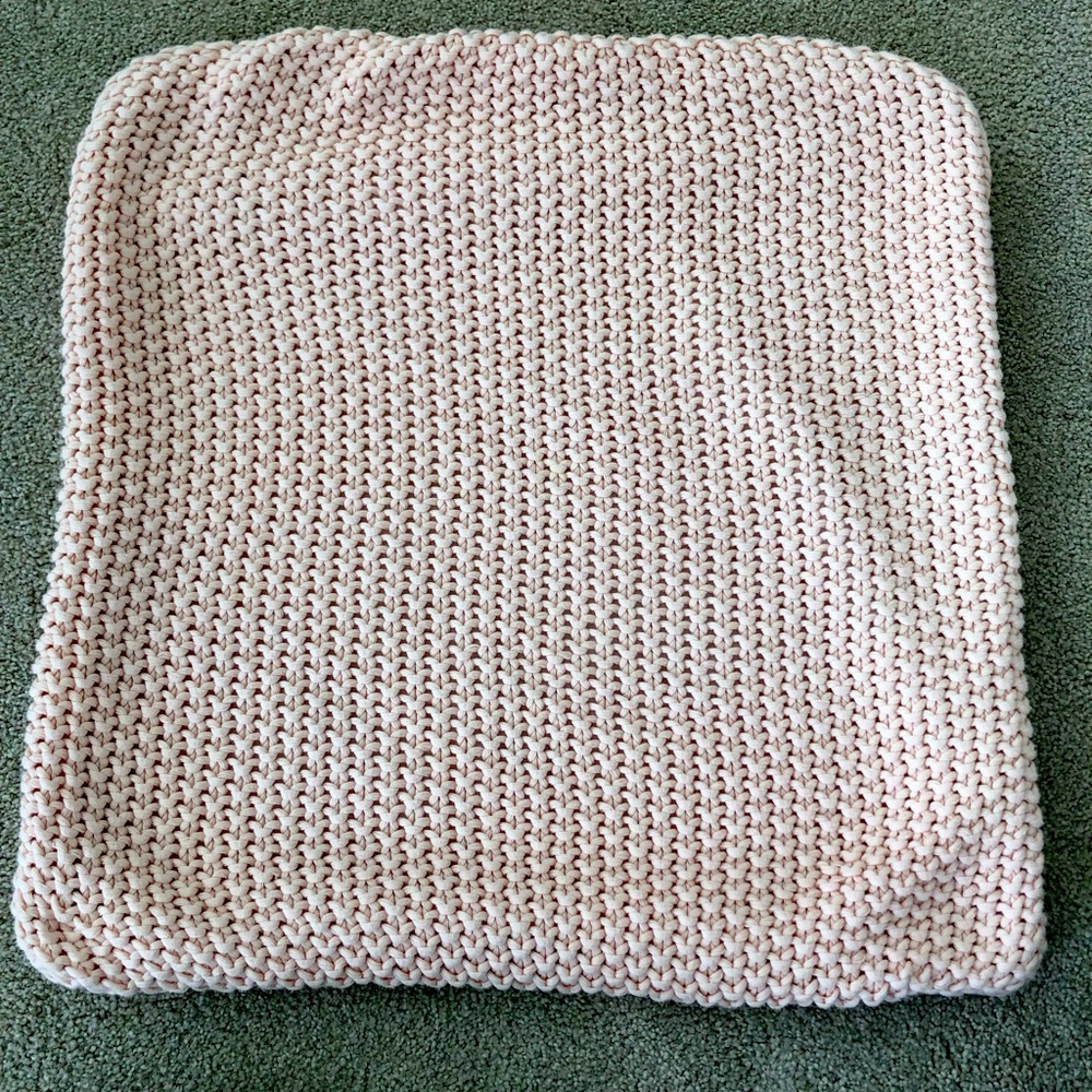 PBK Pearce Chunky Blush Knit Pillow Cover 20X20
